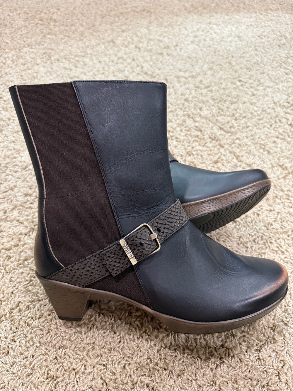 NEW Naot Reflect Leather Boots – Women’s EU 41 / US 10